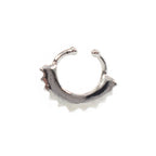 Surgical Steel Non Piercing Septum Hanger Ion Plated with CZ Gems - photo 3