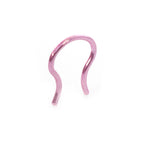 Titanium Plated 16 Gauge Septum Retainer