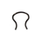 Surgical Steel Anodized Titanium Septum Ring Retainer 16 Gauge U Shape - Kruelty - Photo 11