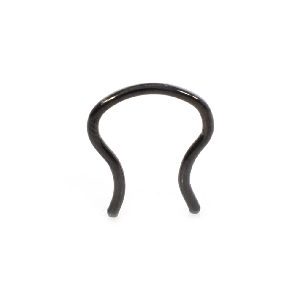Titanium Plated 16 Gauge Septum Retainer