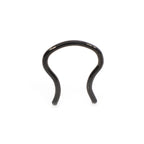 Titanium Plated 16 Gauge Septum Retainer