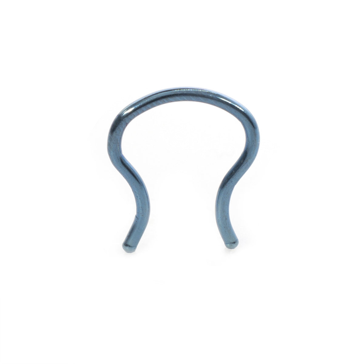 Surgical Steel Anodized Titanium Septum Ring Retainer 16 Gauge U Shape - Kruelty - Photo 9