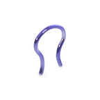 Surgical Steel Anodized Titanium Septum Ring Retainer 16 Gauge U Shape - Kruelty - Photo 7