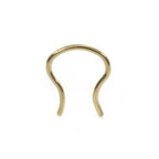 Titanium Plated 16 Gauge Septum Retainer