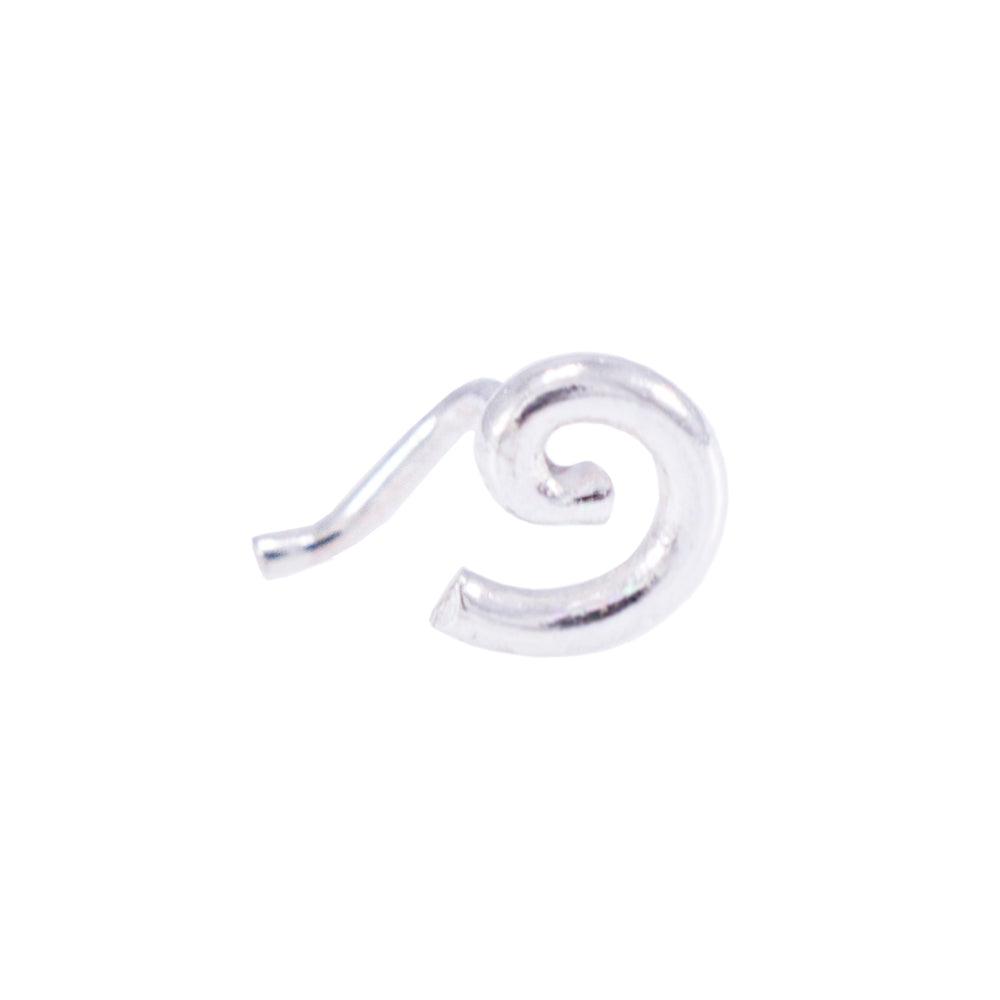 Surgical Steel 22 Gauge Flower, Snail & Spiral Nose Screws - 3 Pack