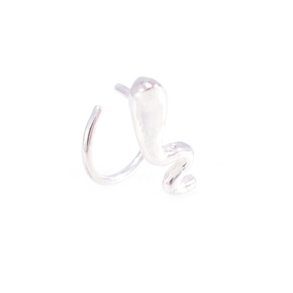 Surgical Steel 22 Gauge Flower, Snail & Spiral Nose Screws - 3 Pack