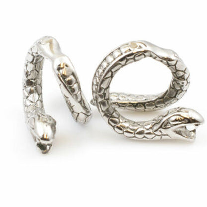 Surgical Steel 6 Gauge Snake Ear Weight Tapers - Pair