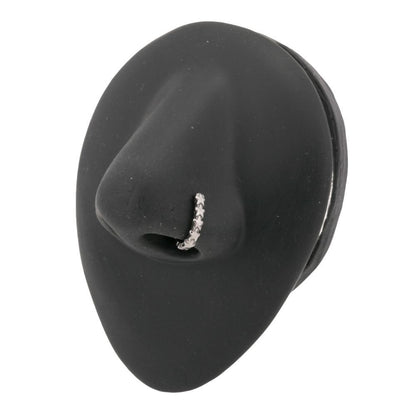Surgical Steel 20 Gauge Star L Shaped Nose Stud - photo 2
