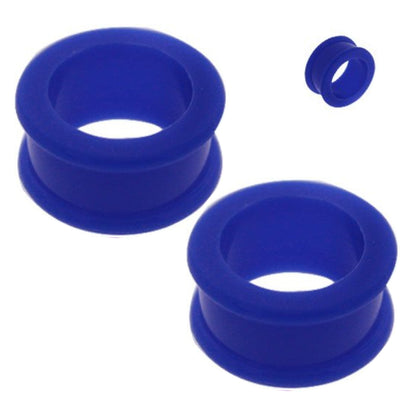 Soft Silicone Ear Tunnels 9/16 to 7/8 Inch - 16 Pack - photo 2