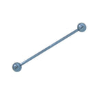 Surgical Steel 14 Gauge Industrial Scaffold Barbell 38mm