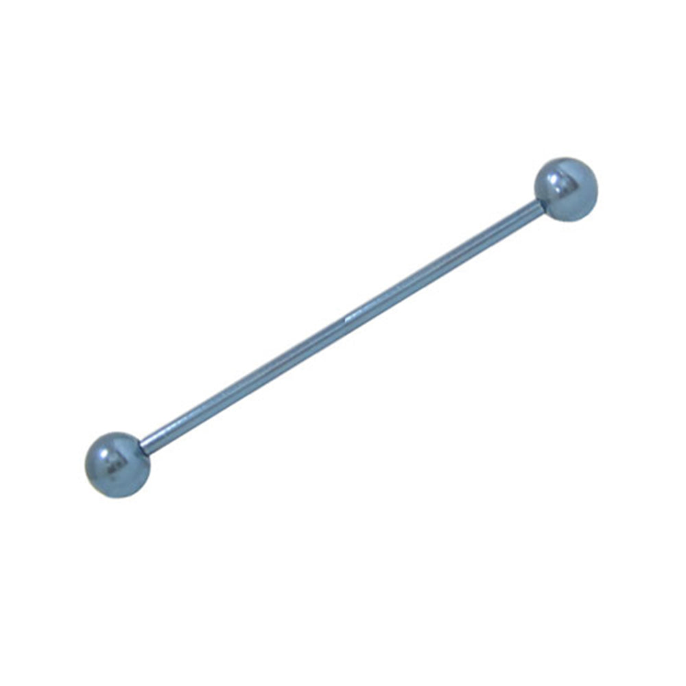 Surgical Steel 14 Gauge Industrial Scaffold Barbell 38mm