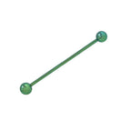 Surgical Steel 14 Gauge Industrial Scaffold Barbell 38mm