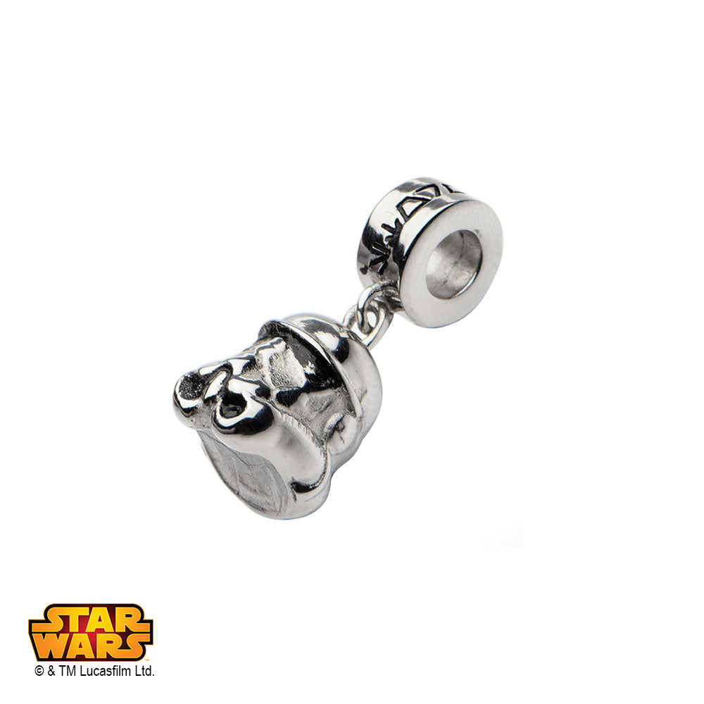 Surgical Steel 3D Storm Trooper Dangle Charm
