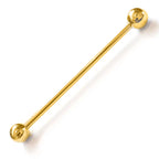Surgical Steel Anodized Industrial Barbell 14 Gauge 1-1/2" - 16 Pack - Kruelty - Photo 4