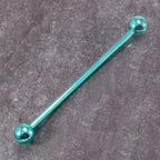 Surgical Steel Anodized Industrial Barbell 14 Gauge 1-1/2" - 16 Pack - Kruelty - Photo 3