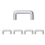 Surgical Steel 10 to 16 Gauge Staple Septum Ring Retainer - photo 3