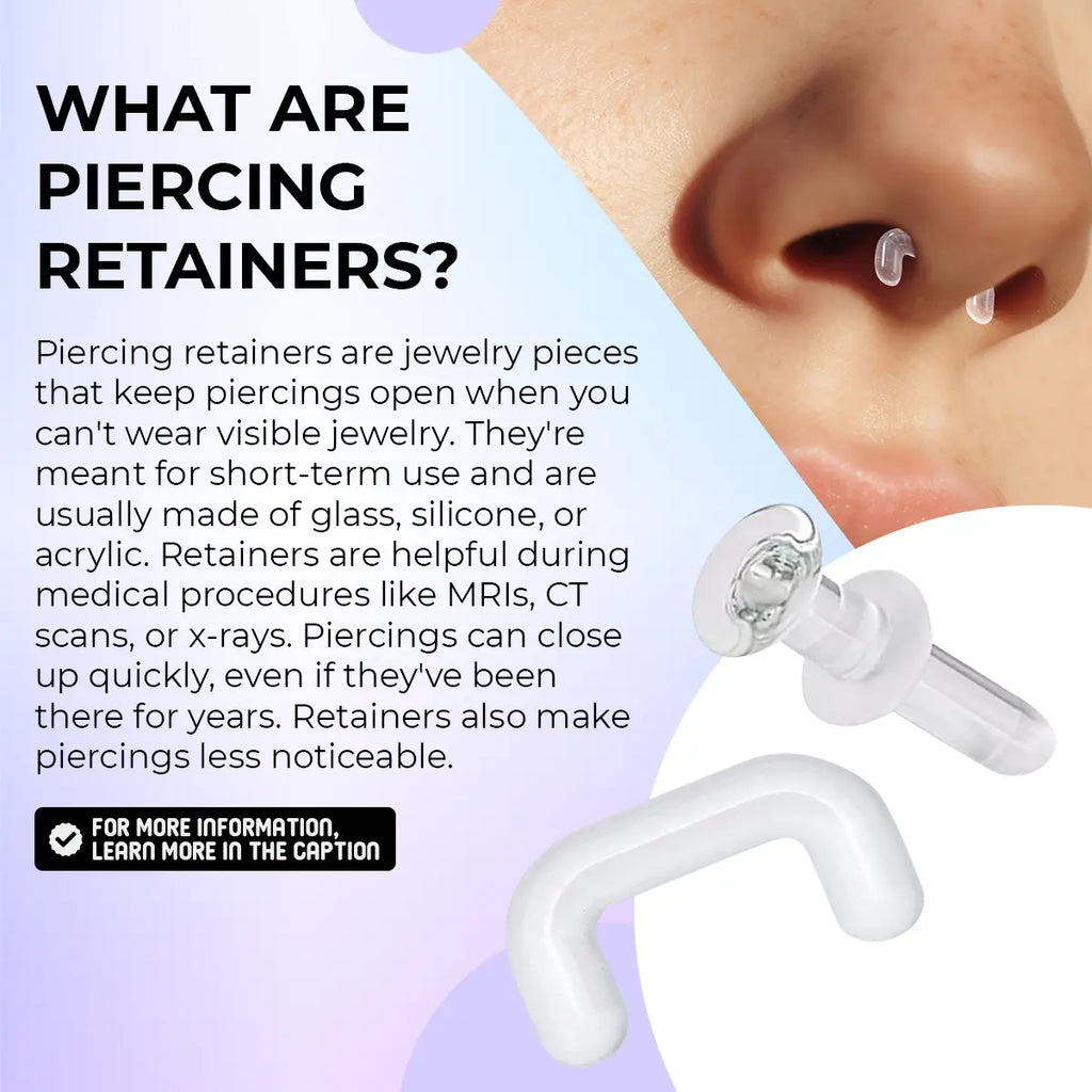 Acrylic Bioplast Septum Retainer 10 to 16 Gauge - Clear - photo 4
