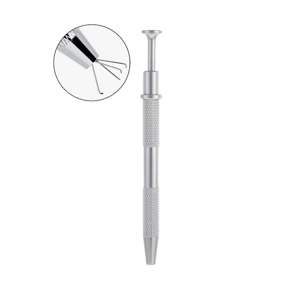 Surgical Steel 4 Claw Ball Grabber Tool - 3mm to 15mm Balls - photo 2