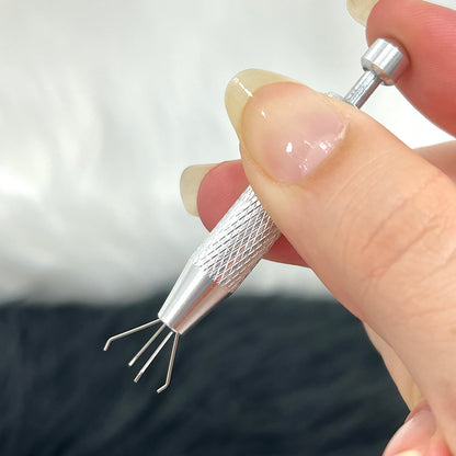 Surgical Steel 4 Claw Small Ball Grabber Piercing Tool - photo 2