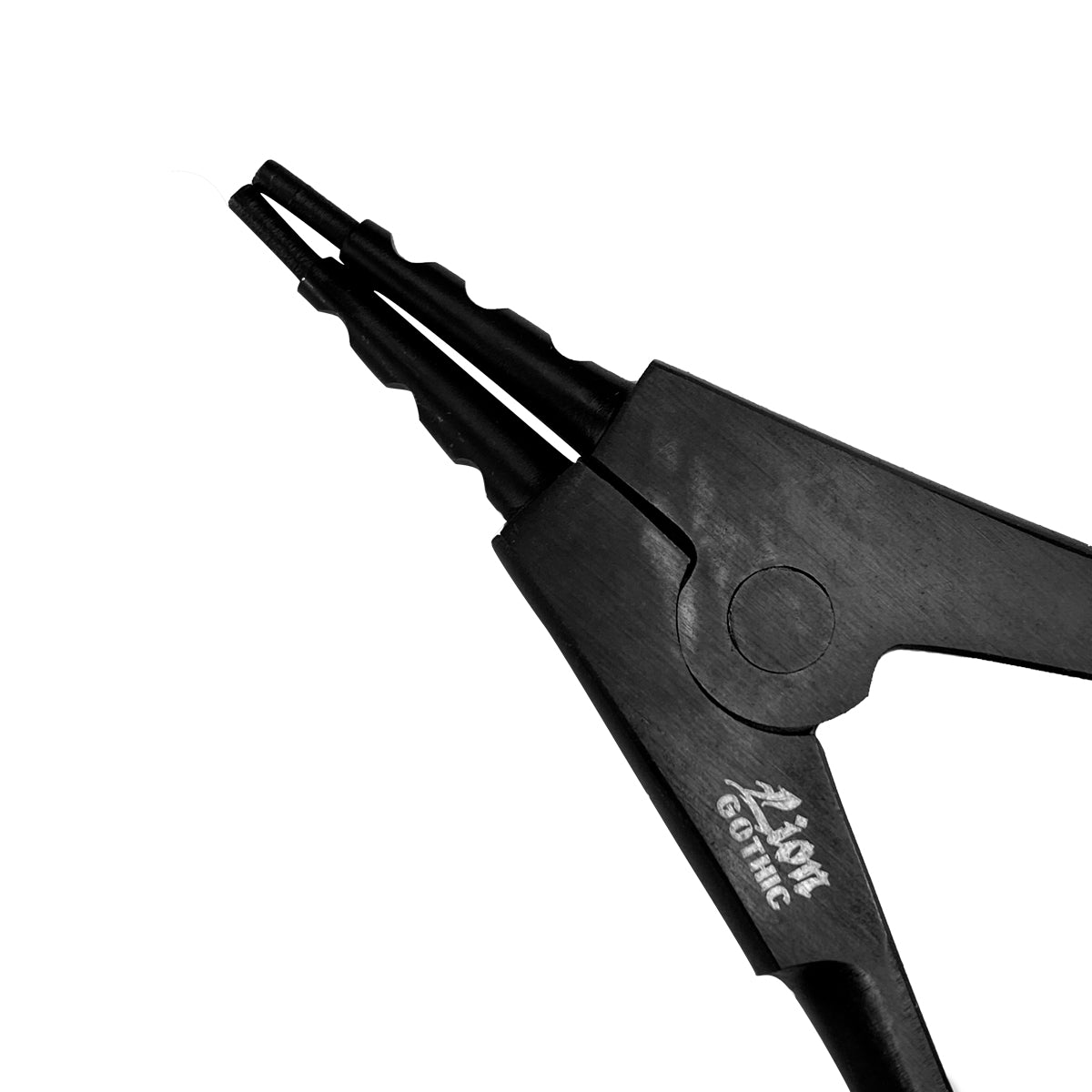 Surgical Steel Black Small Ring Opening Pliers - photo 5