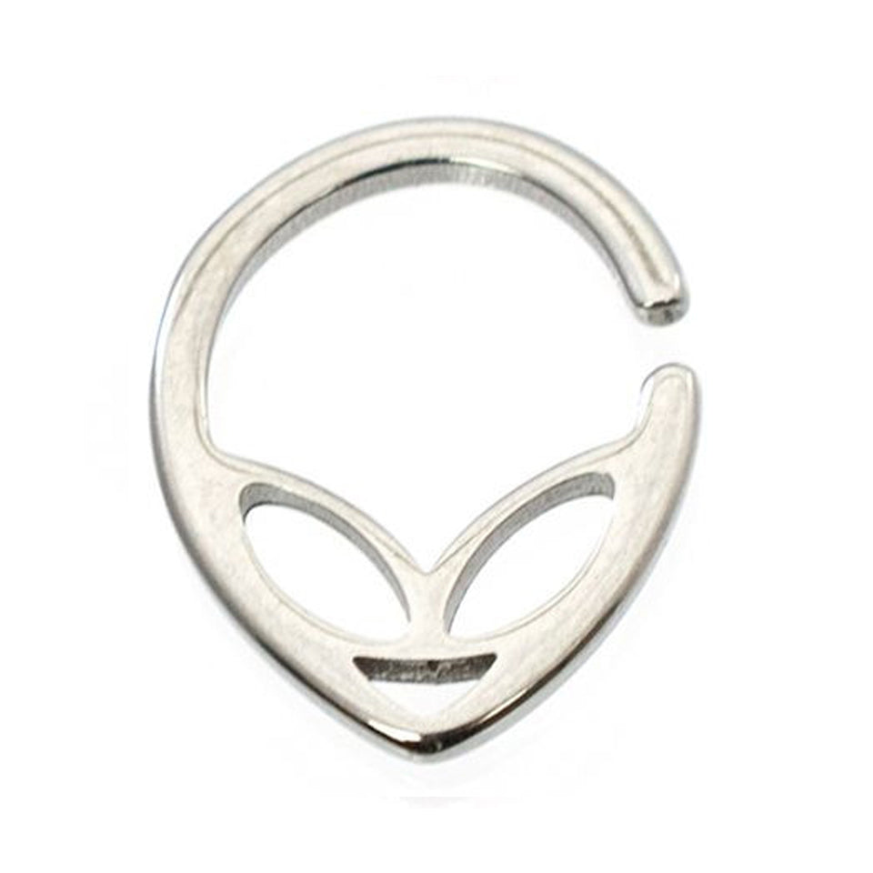 Surgical Steel 16 & 18 Gauge Alien Bendable Nose Ring Hoop - photo 4