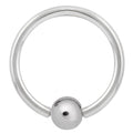 Surgical Steel 18 Gauge Captive Bead Ring