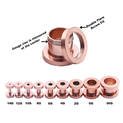 Surgical Steel Ear Stretching Kit with Tapers & Tunnels - 36 Pack - photo 3