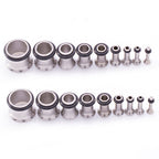 Surgical Steel 14 to 00 Gauge Ear Stretching Kit Tapers Set - 36 Pack - View 3
