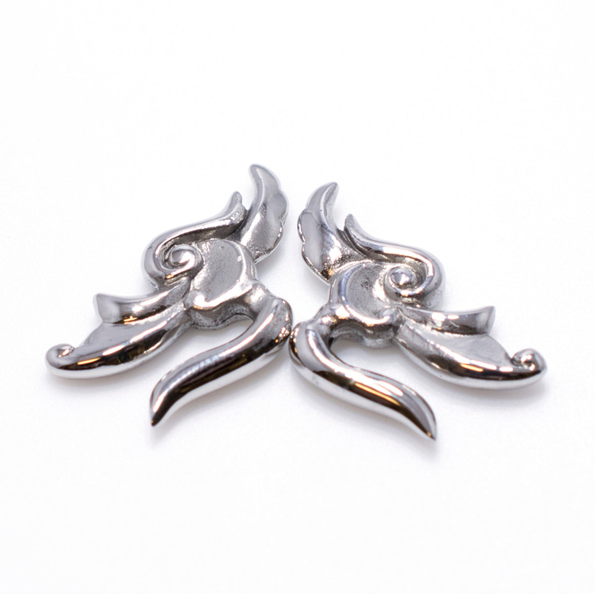 Surgical Steel 8 Gauge Tribal Ear Hangers Weight - Pair - photo 2