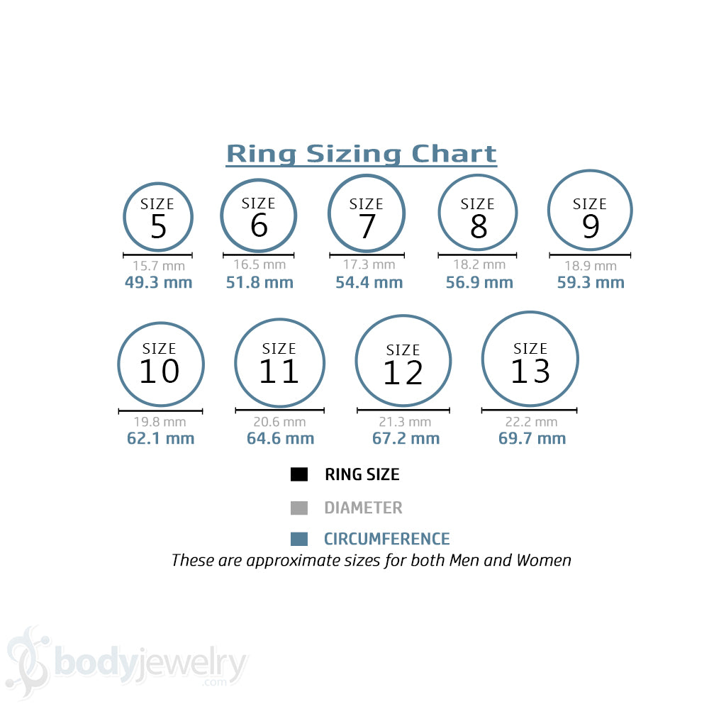 Rose Gold IP Surgical Steel Tension Set CZ Band Ring 3mm