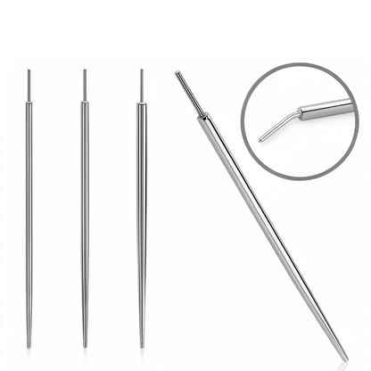 Surgical Steel 14 to 18 Gauge Insertion Taper Tool Flexible Pin Design