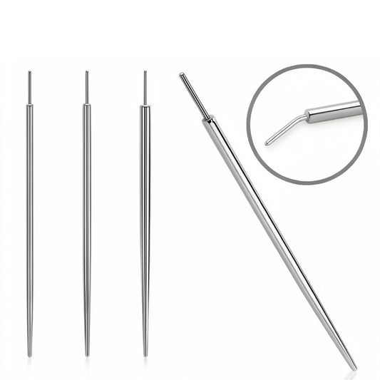 Surgical Steel 14 to 18 Gauge Insertion Taper Tool Flexible Pin Design