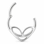 Titanium alien hinged segment ring