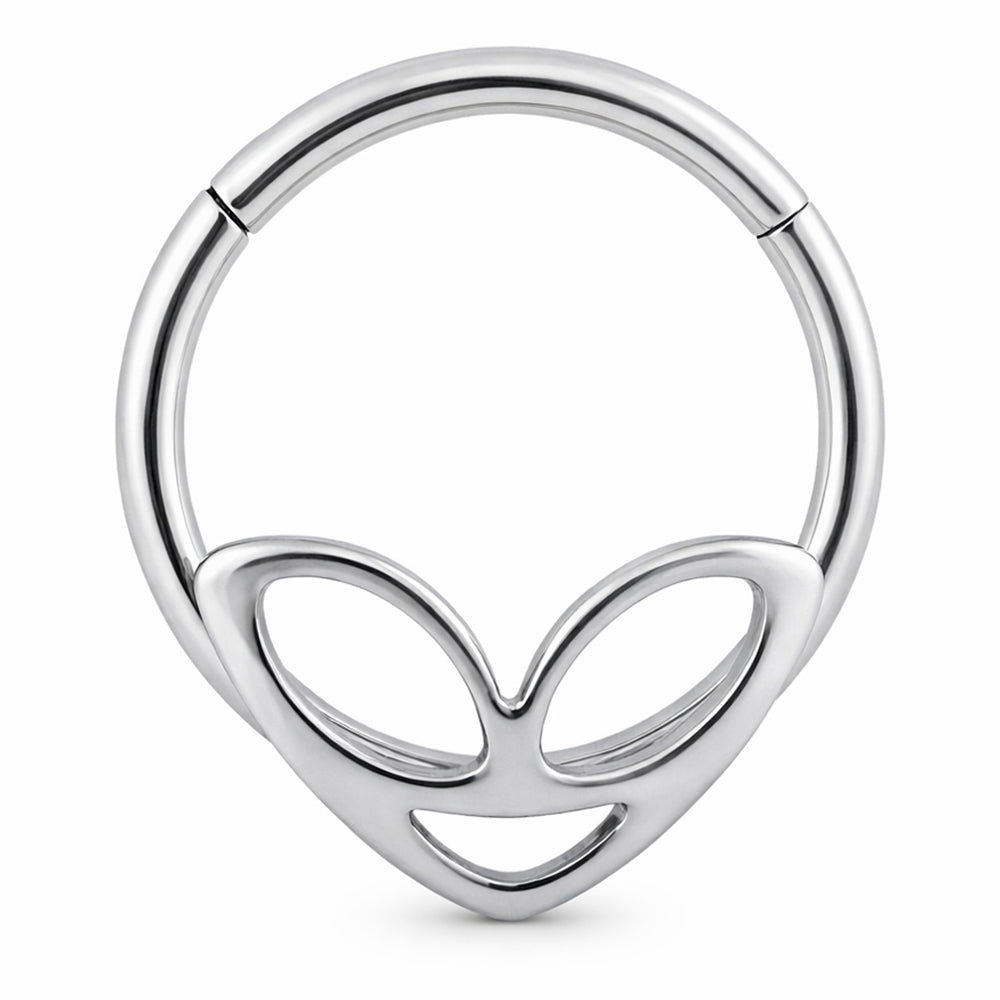 Titanium alien hinged segment ring