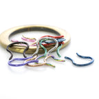 Titanium Plated 16 Gauge Septum Retainer