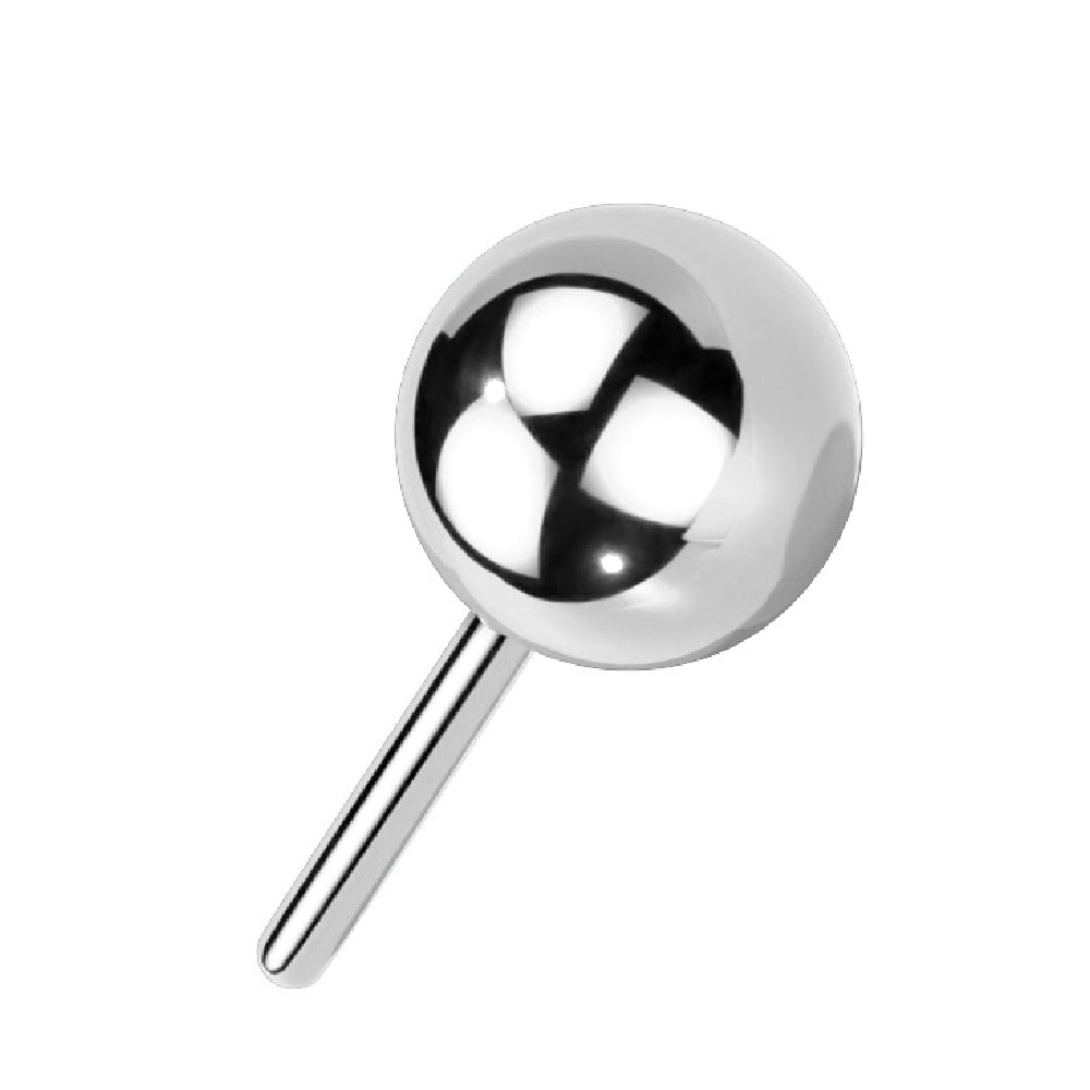 Titanium Push In Threadless Solid Color Replacement Ball