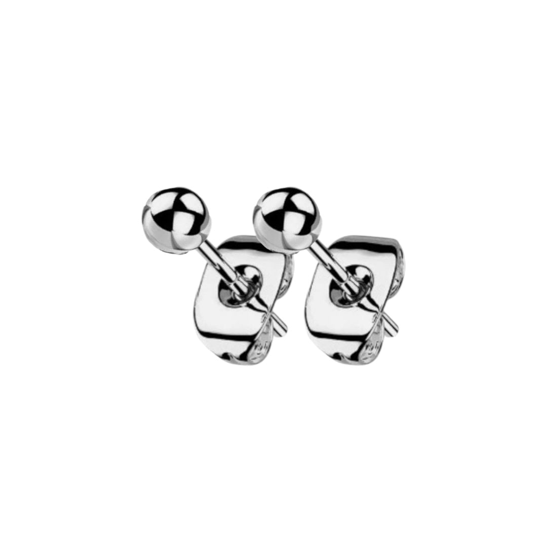 Titanium 20 Gauge Ball End Cartilage Earring Studs - Pair - photo 3