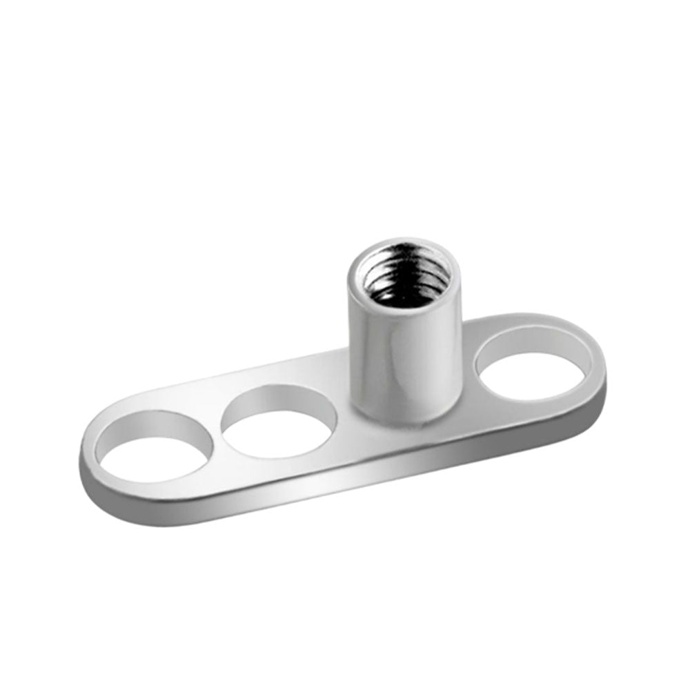 Titanium 14 & 16 Gauge Dermal Anchor Base