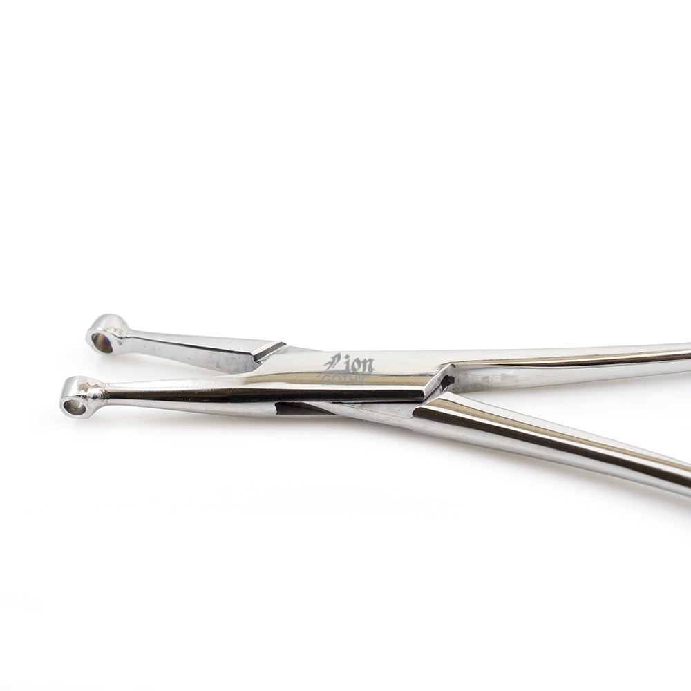 Surgical Steel Septum Clicker Hoop Forceps Piercing Tool - photo 2