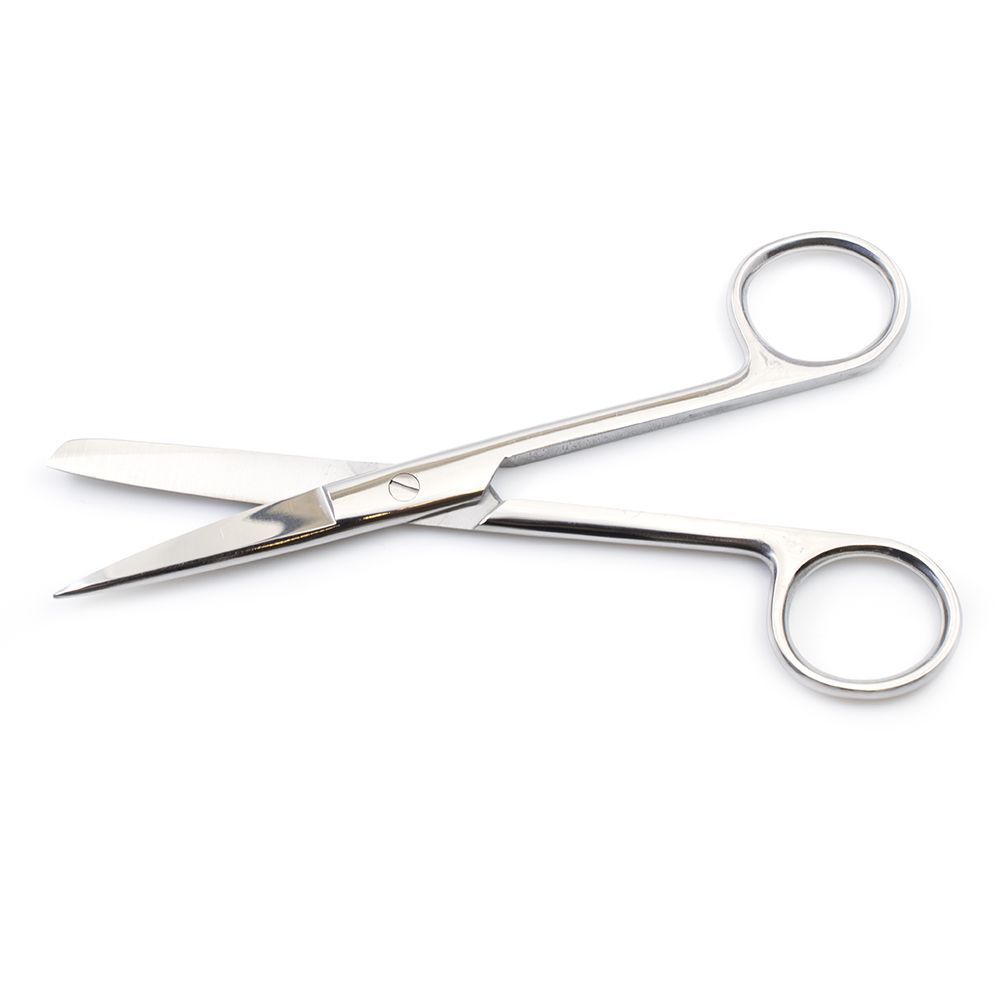 Surgical Steel Dressing Scissors Piercing Tool