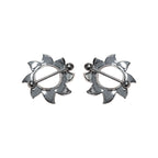 Surgical Steel 14 Gauge Tribal Blade Nipple Shield 18mm - Pair