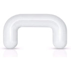 Acrylic Bioplast Septum Retainer 10 to 16 Gauge - Clear - photo 2