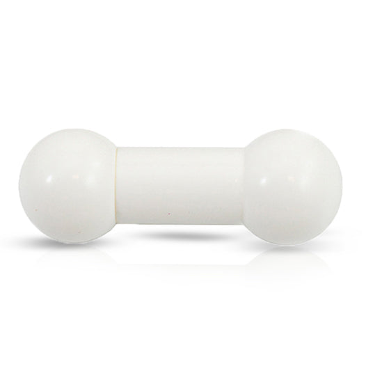 Acrylic 00 Gauge Straight Barbell for Tongue Piercing - photo 7