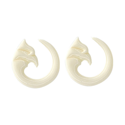 Acrylic Ocean Wave Spiral Ear Tapers 6G to 00G - 3 Colors - Pair - photo 4