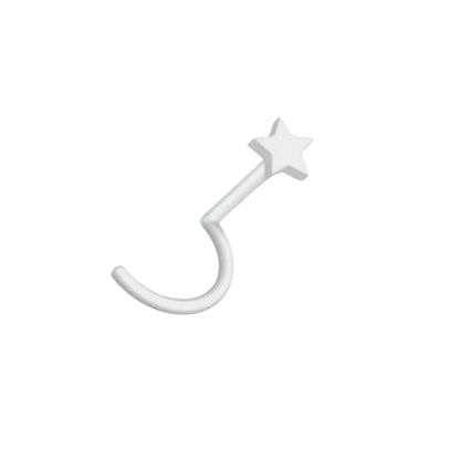 Acrylic 18 Gauge Star Top Nose Screw Studs - photo 9