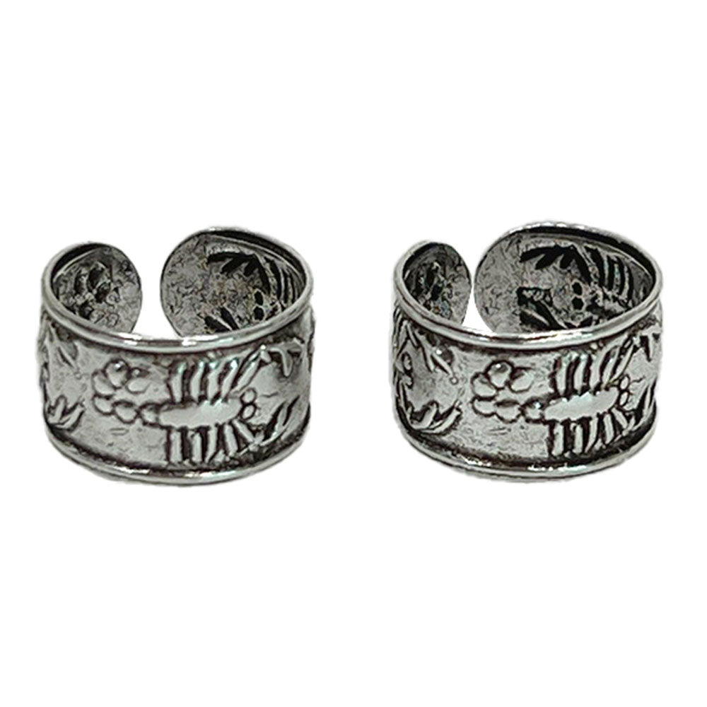 .925 Sterling Silver Scorpion Ear Cuff Earring
