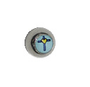 Surgical Steel Cross Logo Replacement Bead - 5mm 6mm