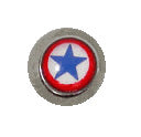 Surgical Steel Star Logo Replacement Bead - 5mm 6mm