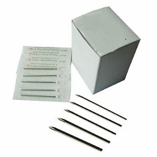 Sterilized Surgical Steel Piercing Needles 10 & 12 Gauge - 100 Pack