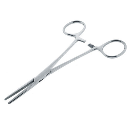 Surgical Steel Straight Hemostatic Forceps Piercing Tool